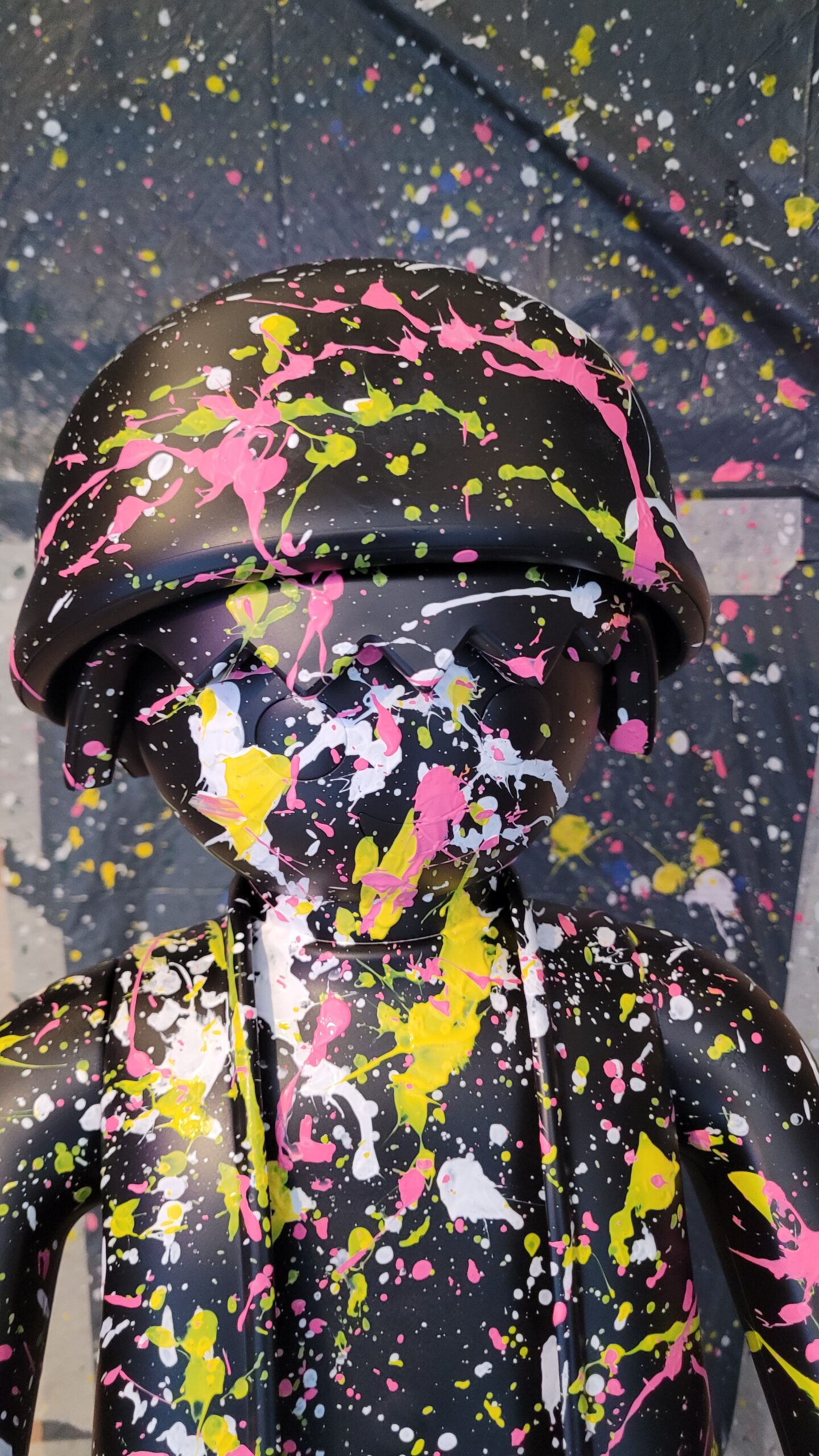 Détail peinture PLAYK